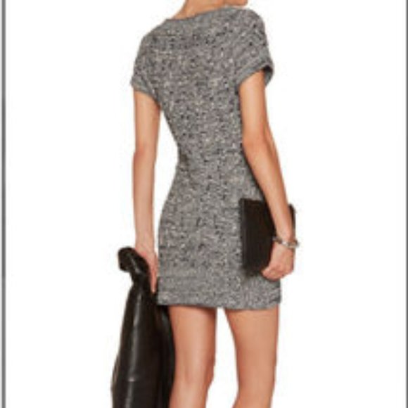 *SOLD* Rag and Bone Grey/Black/Navy Knit Dress - Picture 3 of 11